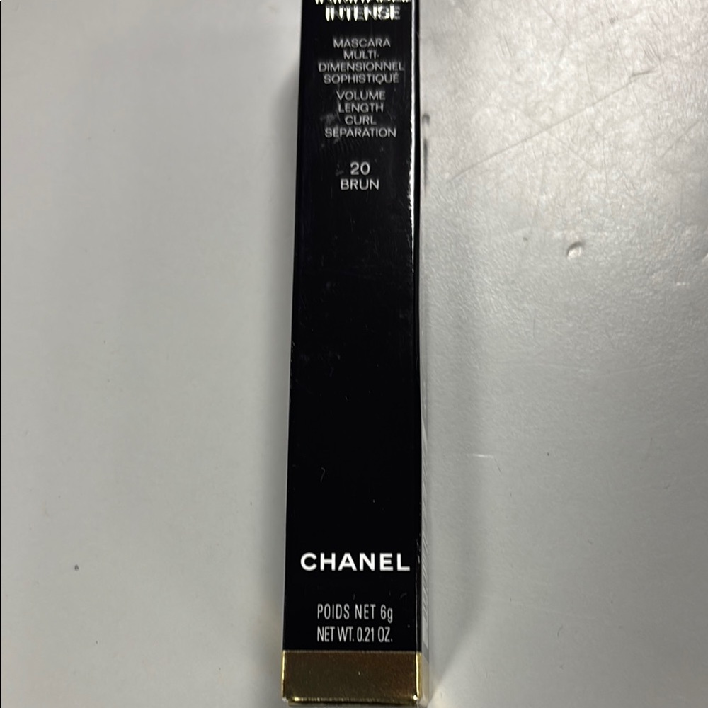Chanel Black and Gold Mascara